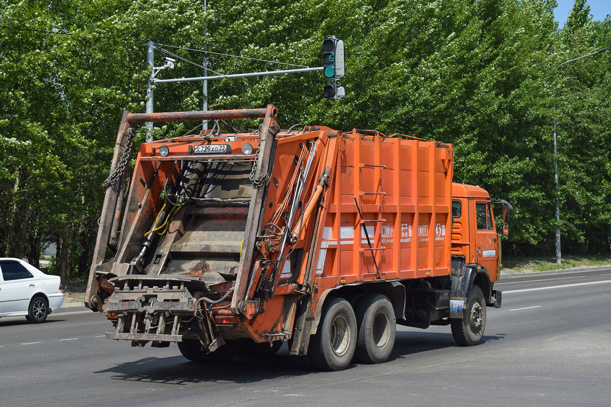 Алтайский край, № Х 729 ХО 22 — КамАЗ-53215-15 [53215R]