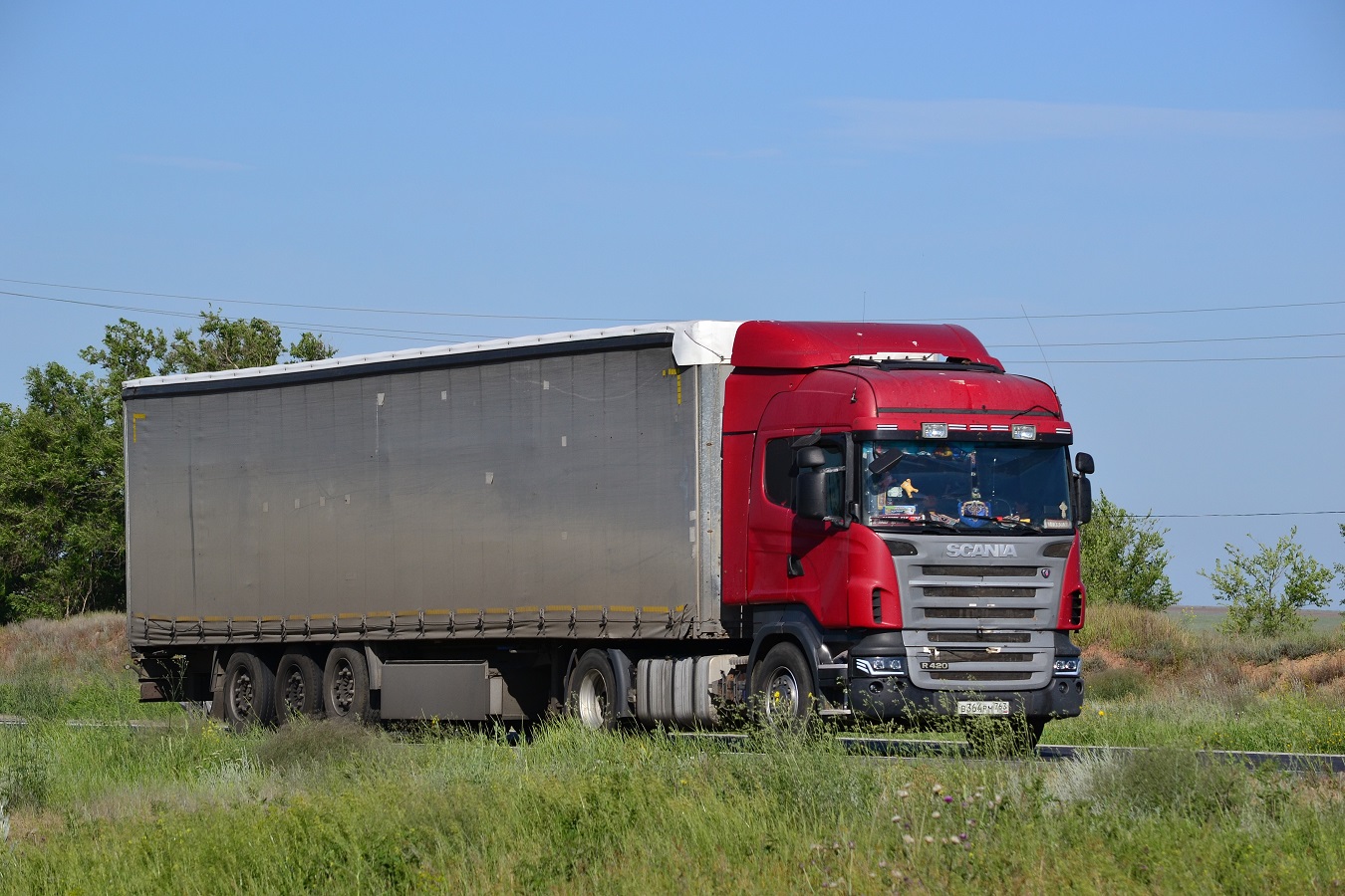 Самарская область, № В 364 РМ 763 — Scania ('2004) R420