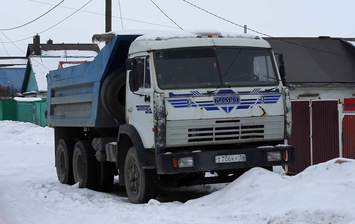 Оренбургская область, № Т 706 КУ 56 — КамАЗ-55111-01 [55111A]