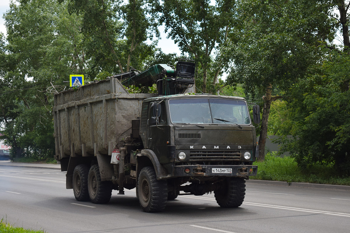 Алтайский край, № К 143 МР 122 — КамАЗ-43105