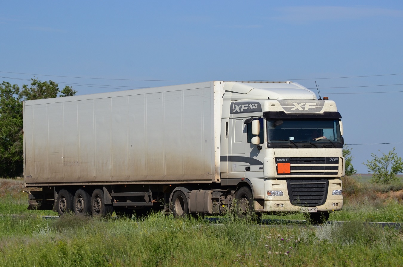 Самарская область, № Х 453 МС 763 — DAF XF105 FT