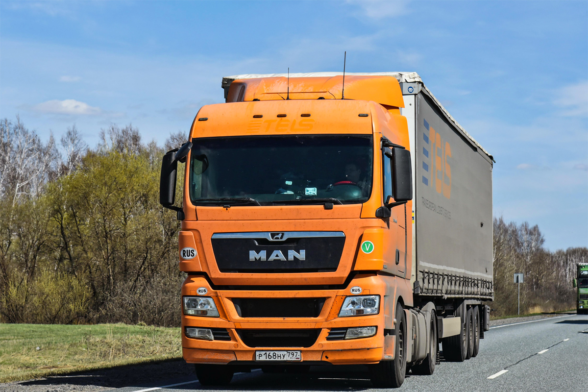 Москва, № Р 168 НУ 797 — MAN TGX ('2007) 18.480