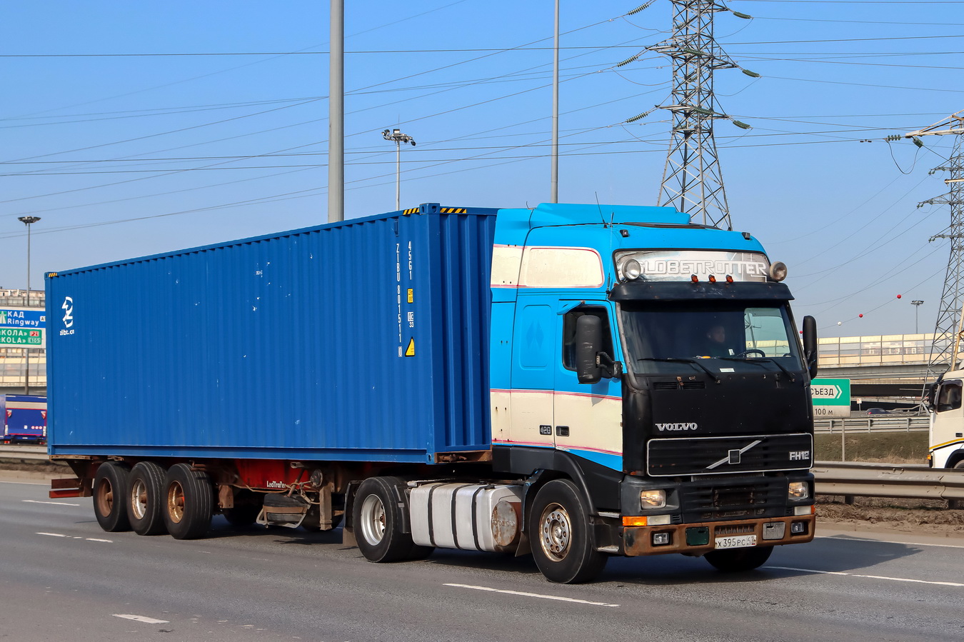 Ленинградская область, № Х 395 РС 47 — Volvo ('1993) FH12.420