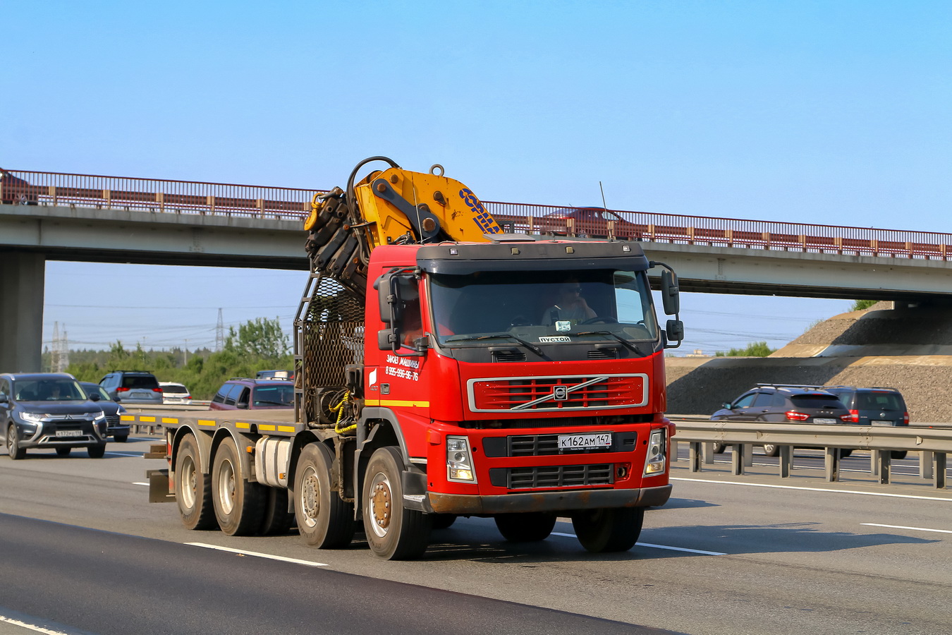 Ленинградская область, № К 162 АМ 147 — Volvo ('2002) FM12.400