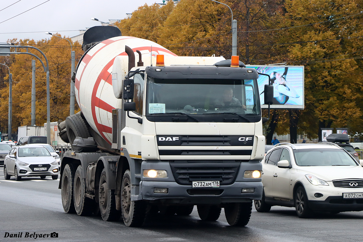 Санкт-Петербург, № О 732 АМ 178 — DAF CF85 FAD