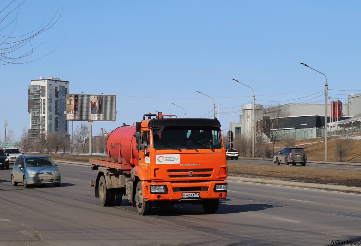 Красноярский край, № О 324 ТА 124 — КамАЗ-43253-G5(69)