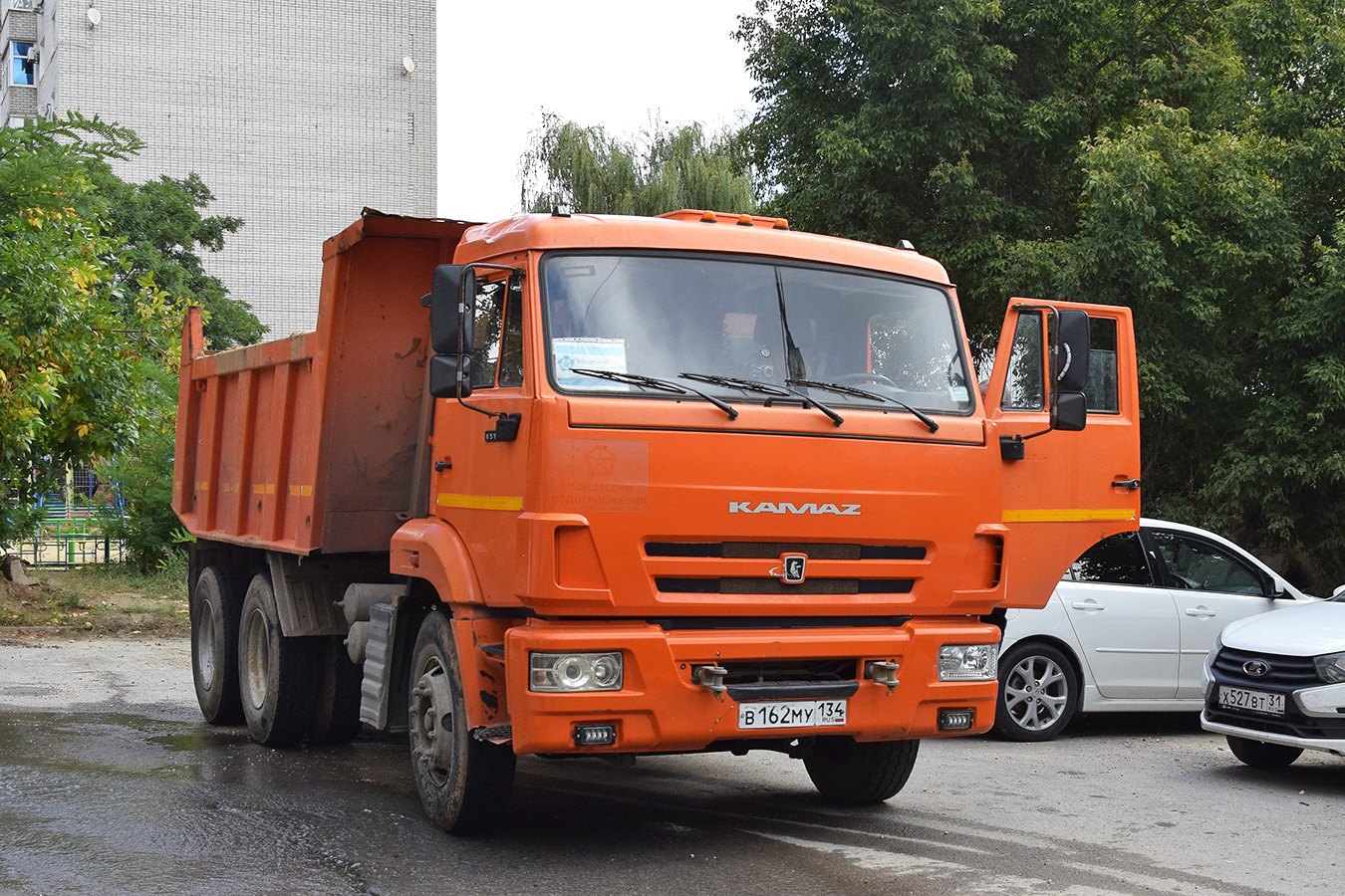 Волгоградская область, № В 162 МУ 134 — КамАЗ-65115-42