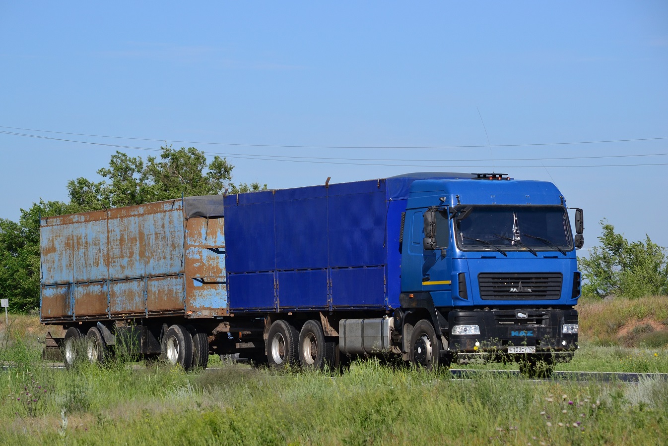 Ставропольский край, № Н 103 ЕУ 126 — МАЗ-6312B9