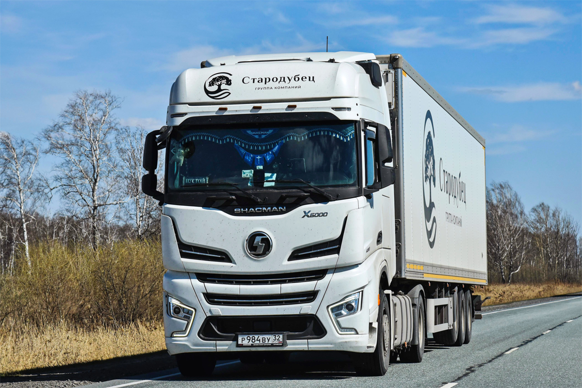 Брянская область, № Р 984 ВУ 32 — Shaanxi Shacman X6000 SX4188