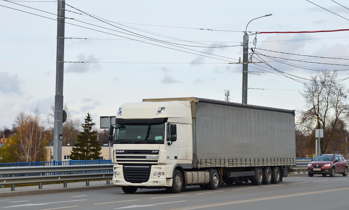 Калужская область, № Р 137 КМ 40 — DAF XF105 FT