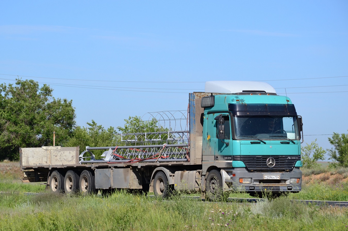 Волгоградская область, № О 259 ЕХ 134 — Mercedes-Benz Actros ('1997) 1835