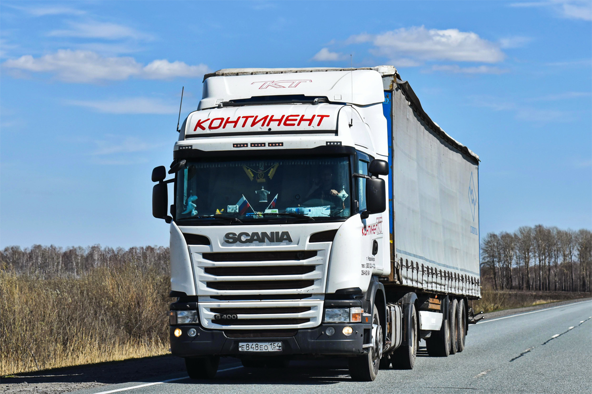Новосибирская область, № Е 848 ЕО 154 — Scania ('2013) G400