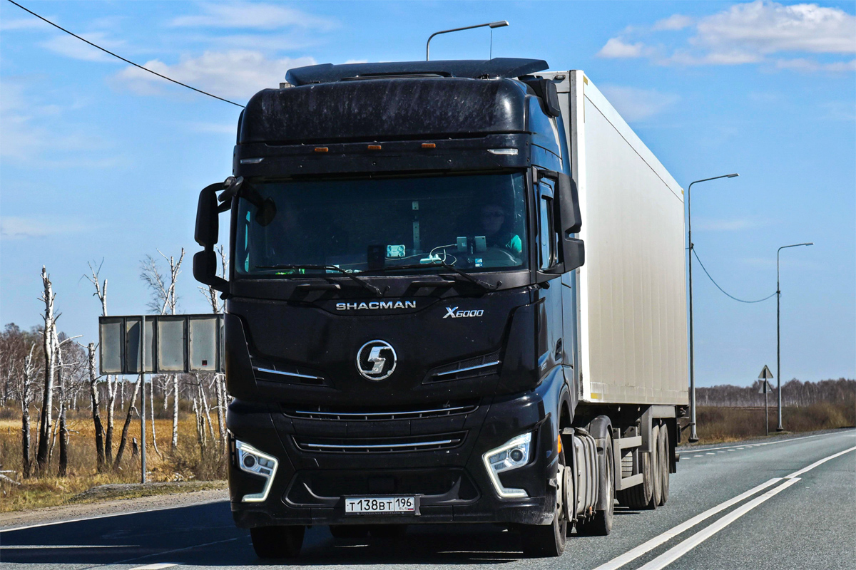 Свердловская область, № Т 138 ВТ 196 — Shaanxi Shacman X6000 SX4188