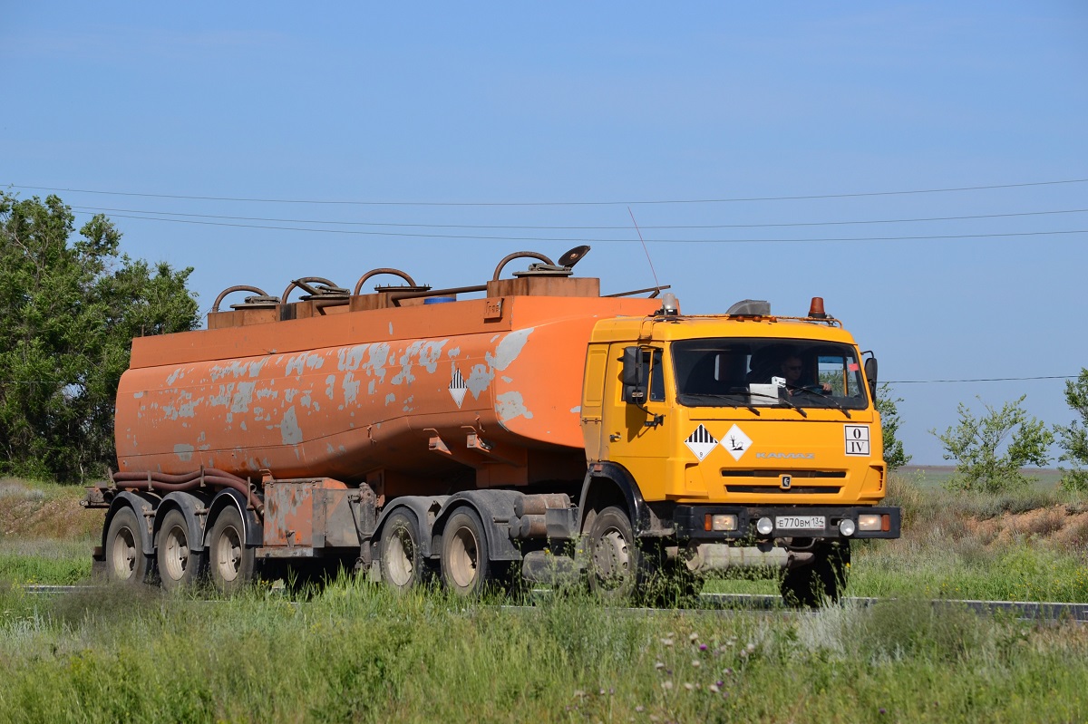 Волгоградская область, № Е 770 ВМ 134 — КамАЗ-65116-62