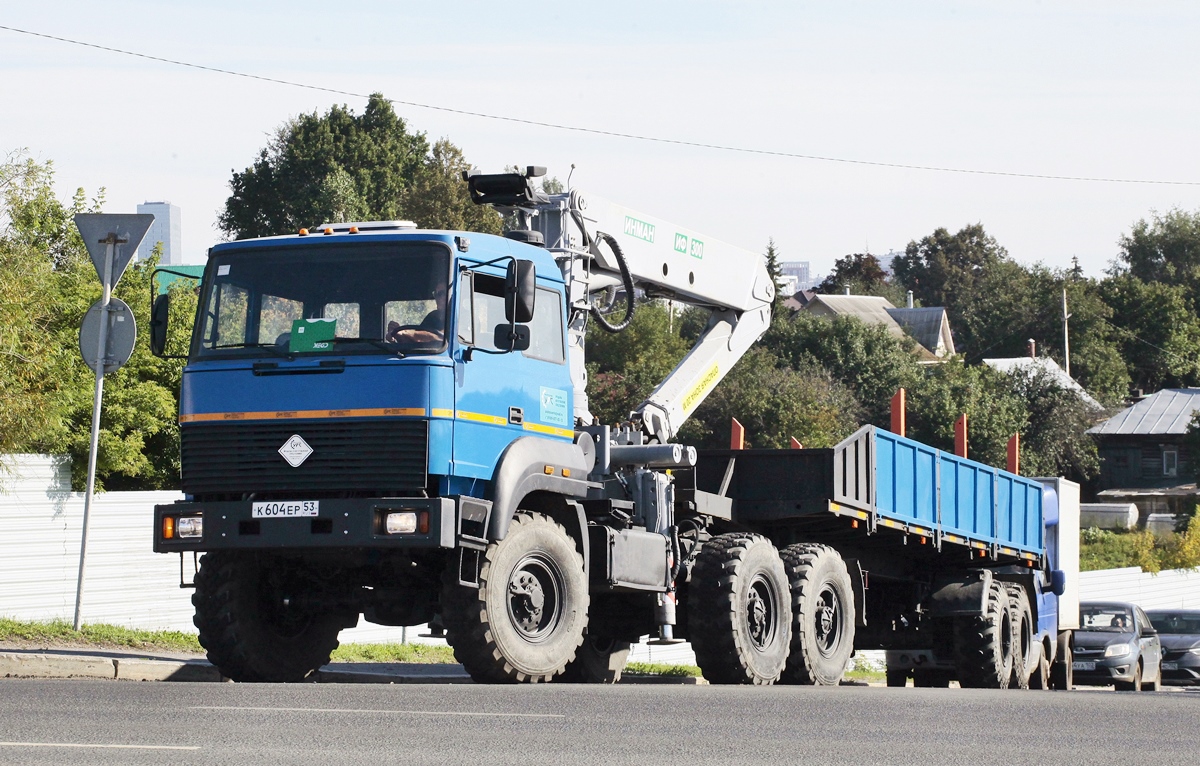 Новгородская область, № К 604 ЕР 53 — Урал-532302