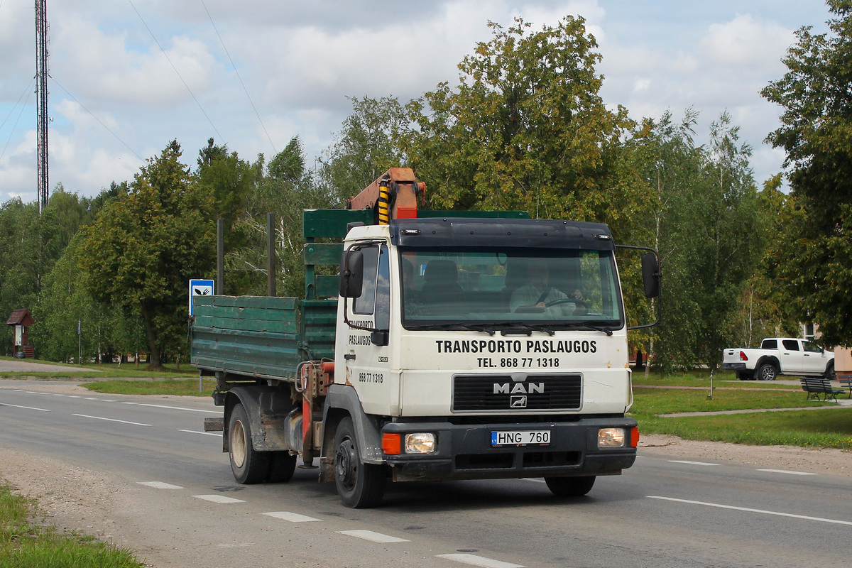 Литва, № HNG 760 — MAN L2000 (общая модель)
