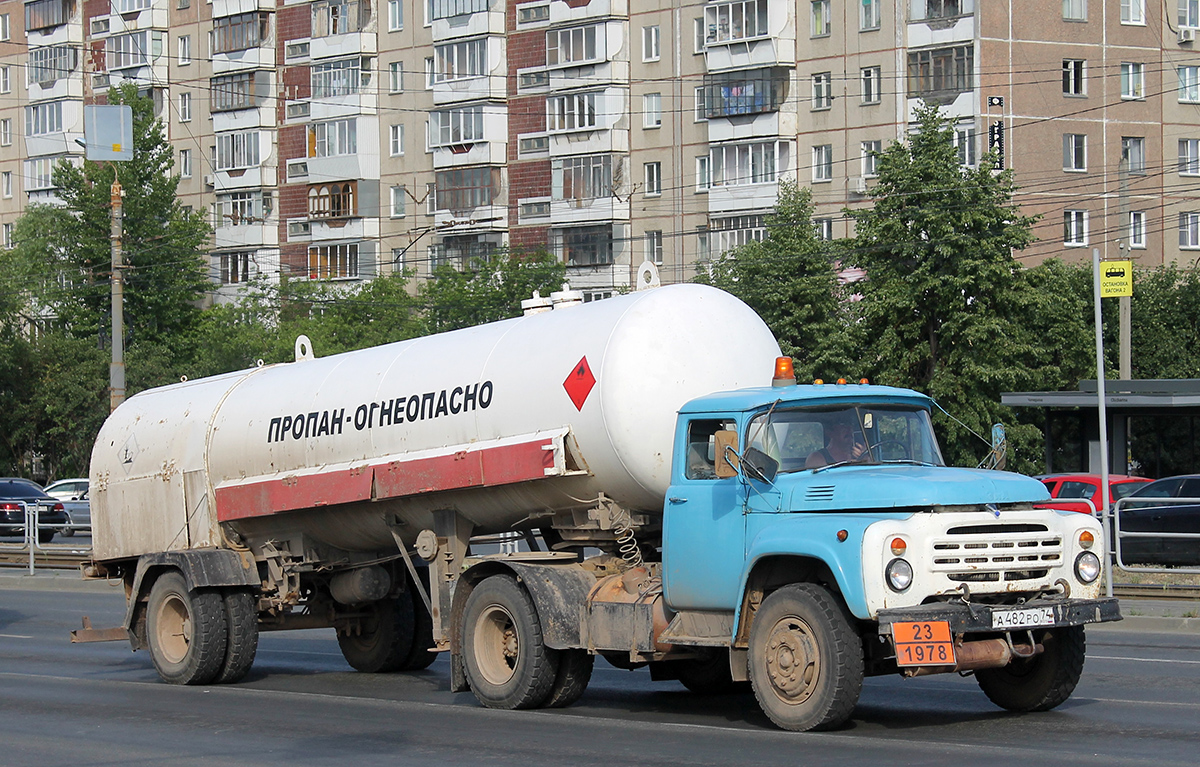 Челябинская область, № А 482 РО 74 — ЗИЛ-441510