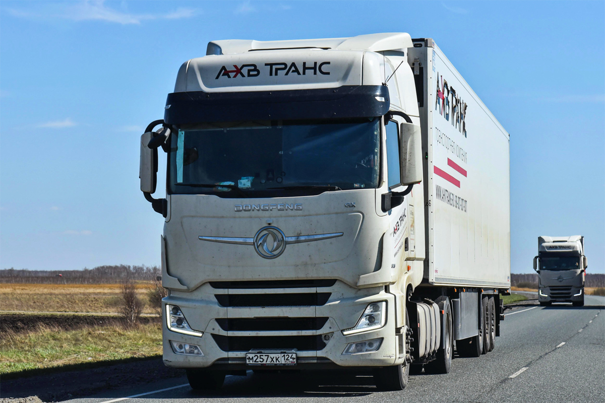 Красноярский край, № М 257 ХК 124 — Dongfeng GX DFH4180