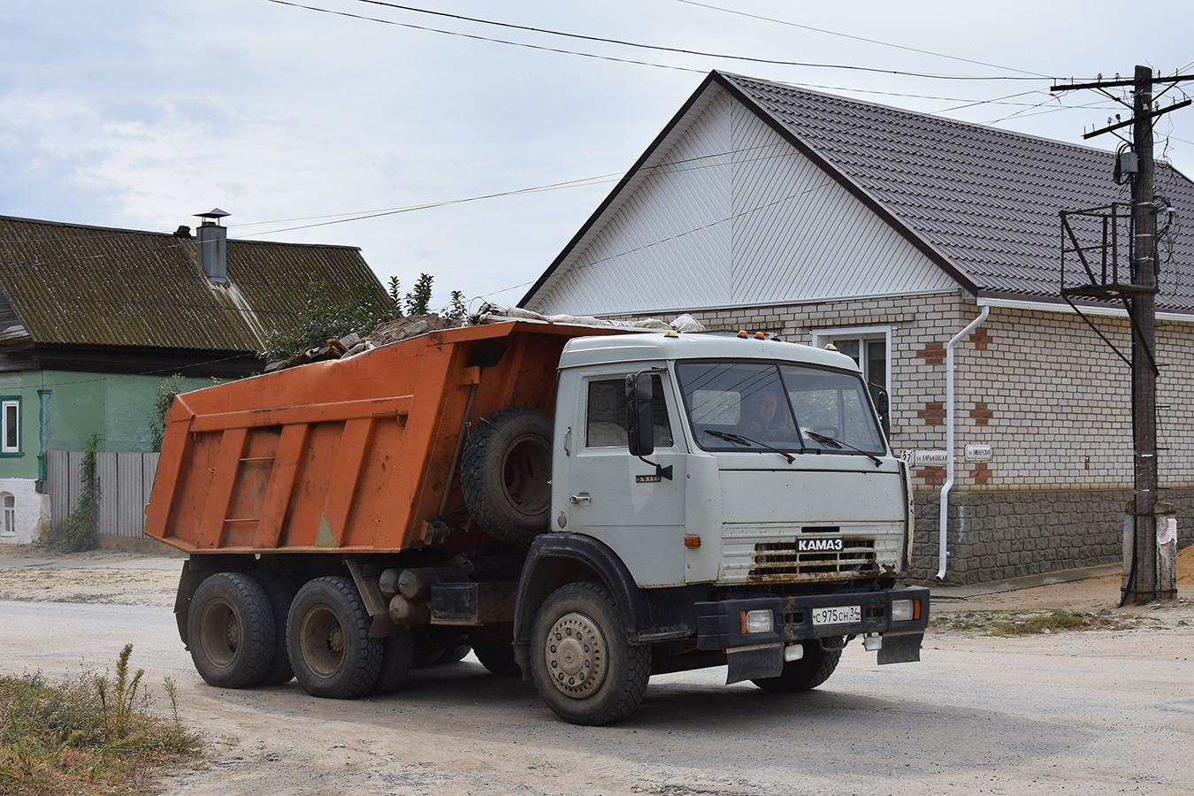 Волгоградская область, № С 975 СН 34 — КамАЗ-55111 [551110]