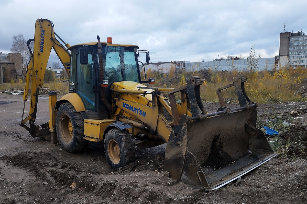 Витебская область, № ВВ-2 4884 — Komatsu WB93