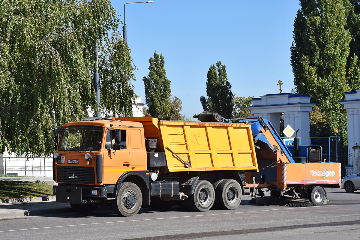 Липецкая область, № О 335 МН 48 — МАЗ-5516X5