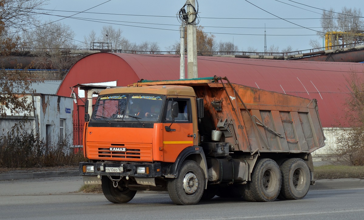 Кемеровская область, № Т 610 ВО 142 — КамАЗ-65115 (общая модель)
