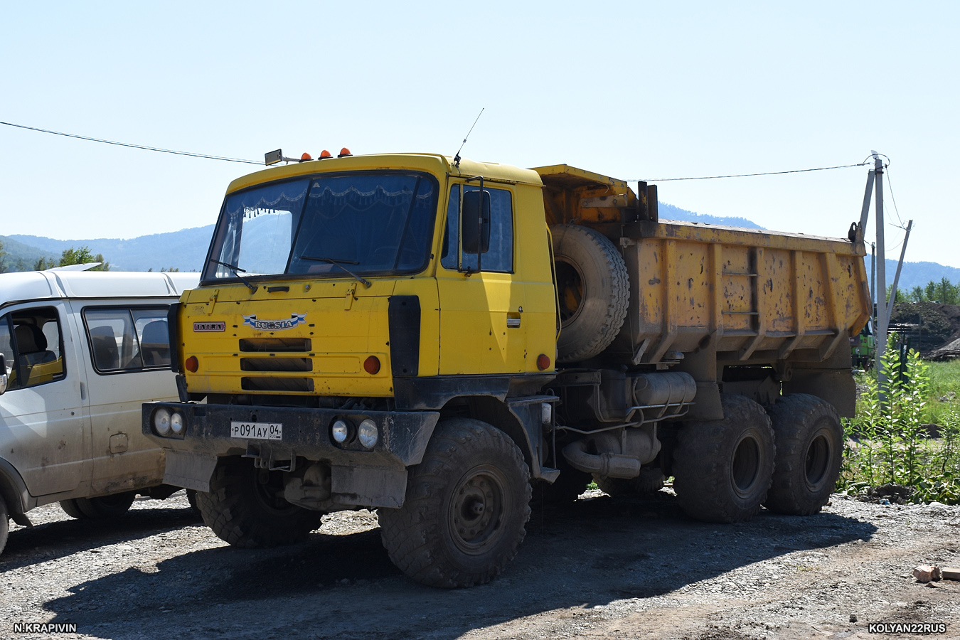 Алтай, № Р 091 АУ 04 — Tatra 815-2 S1 A