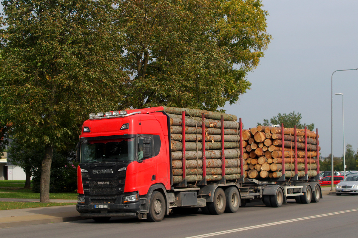 Литва, № MEV 520 — Scania ('2016) R520
