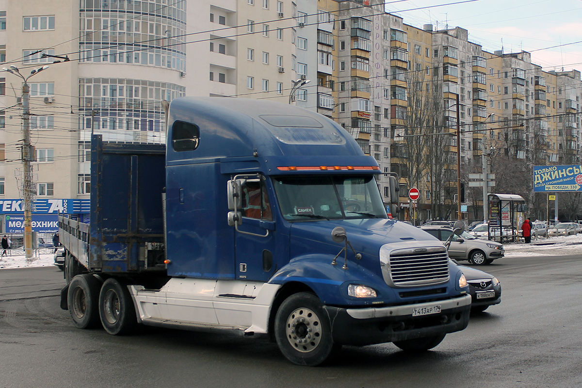 Челябинская область, № Т 413 АР 174 — Freightliner Columbia