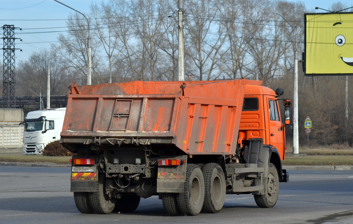 Кемеровская область, № А 791 НМ 142 — КамАЗ-65115 (общая модель)