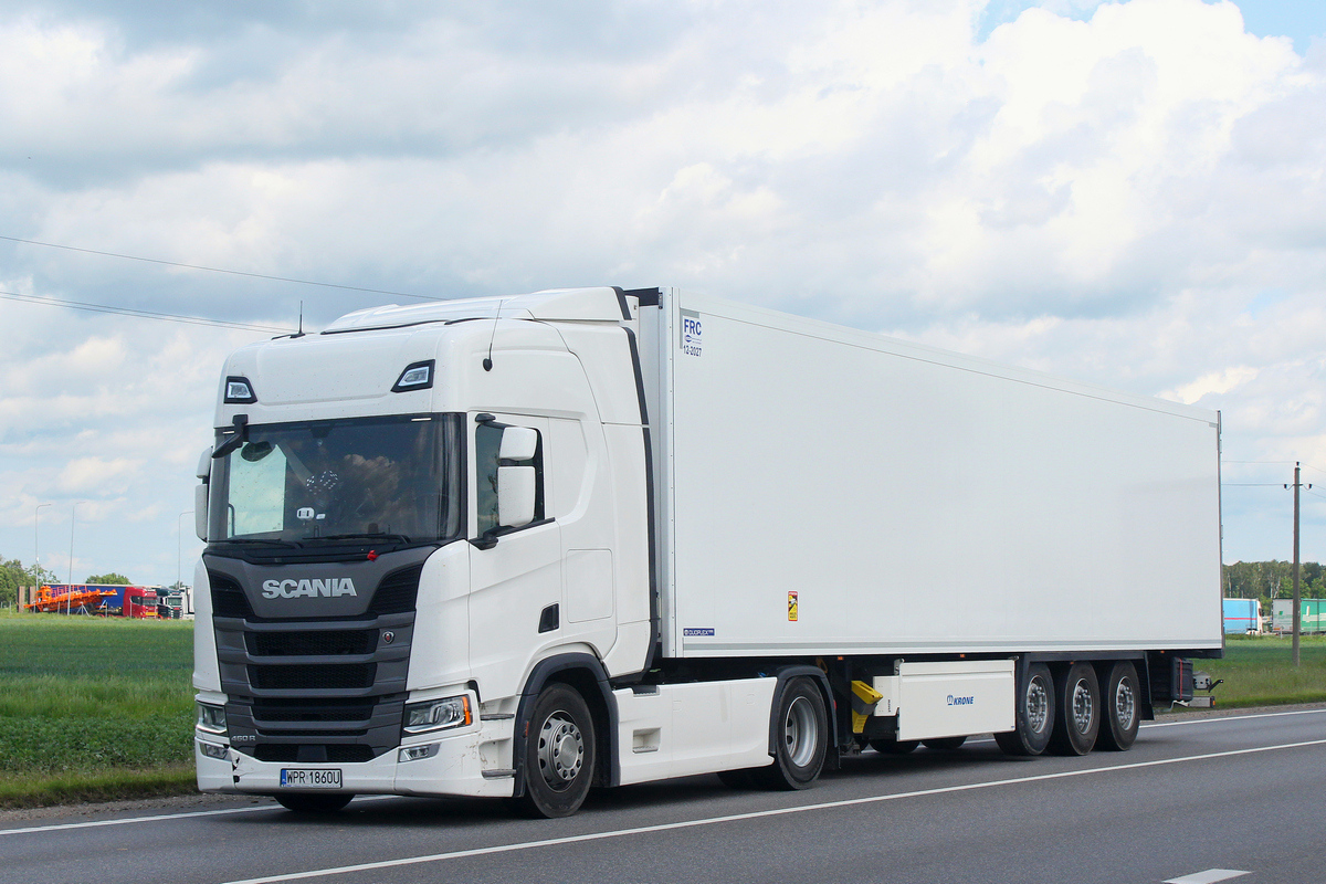 Польша, № WPR 1860U — Scania ('2016) R450