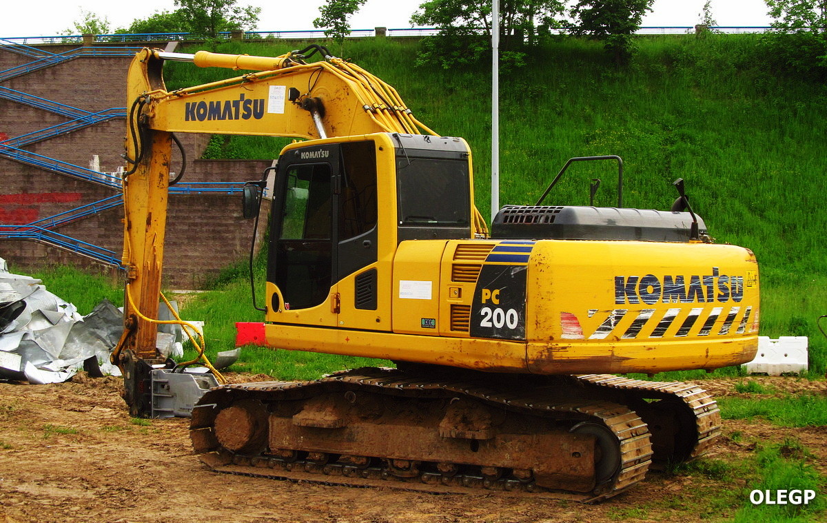 Витебская область, № КА-7 5780 — Komatsu PC200