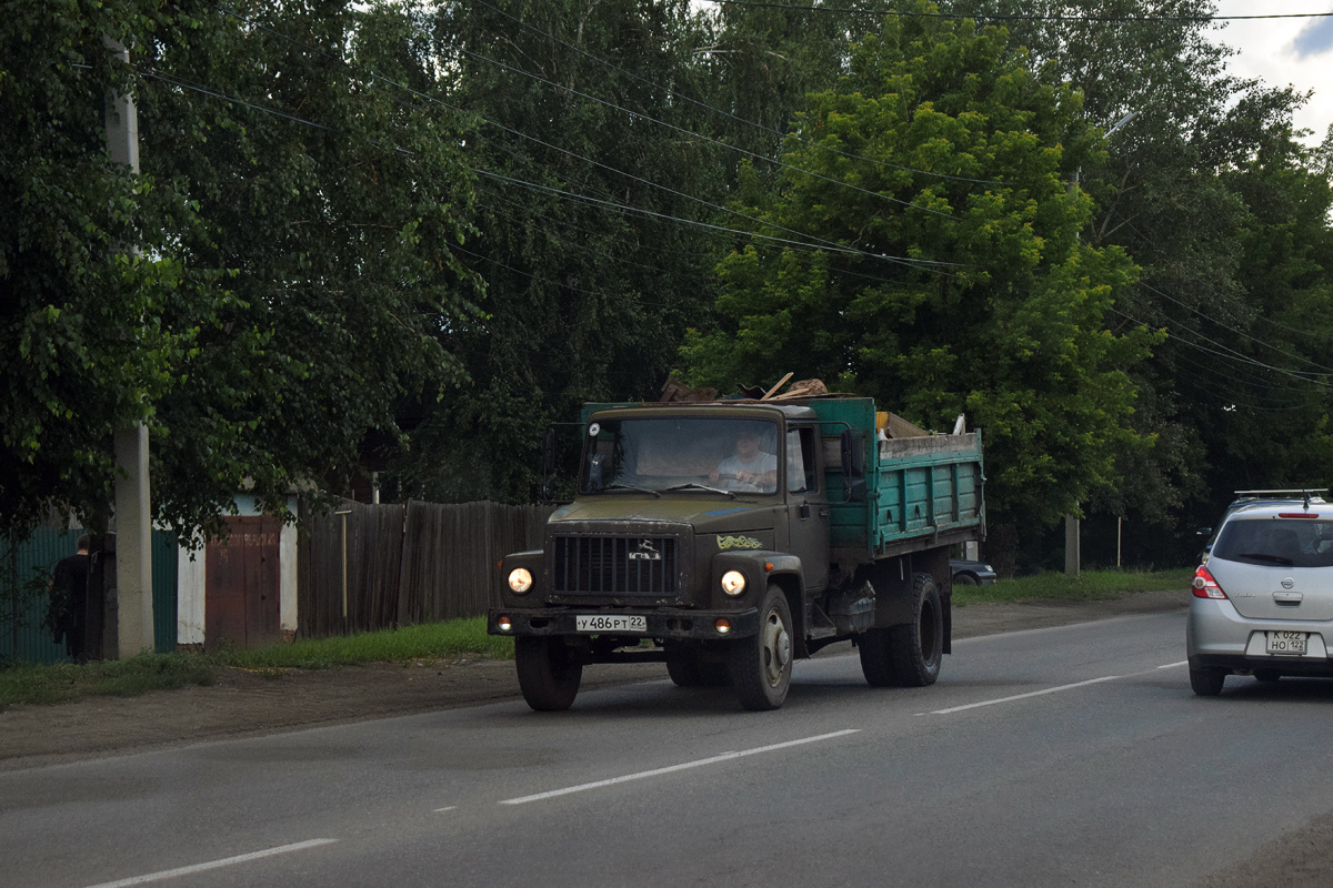 Алтайский край, № У 486 РТ 22 — ГАЗ-3307