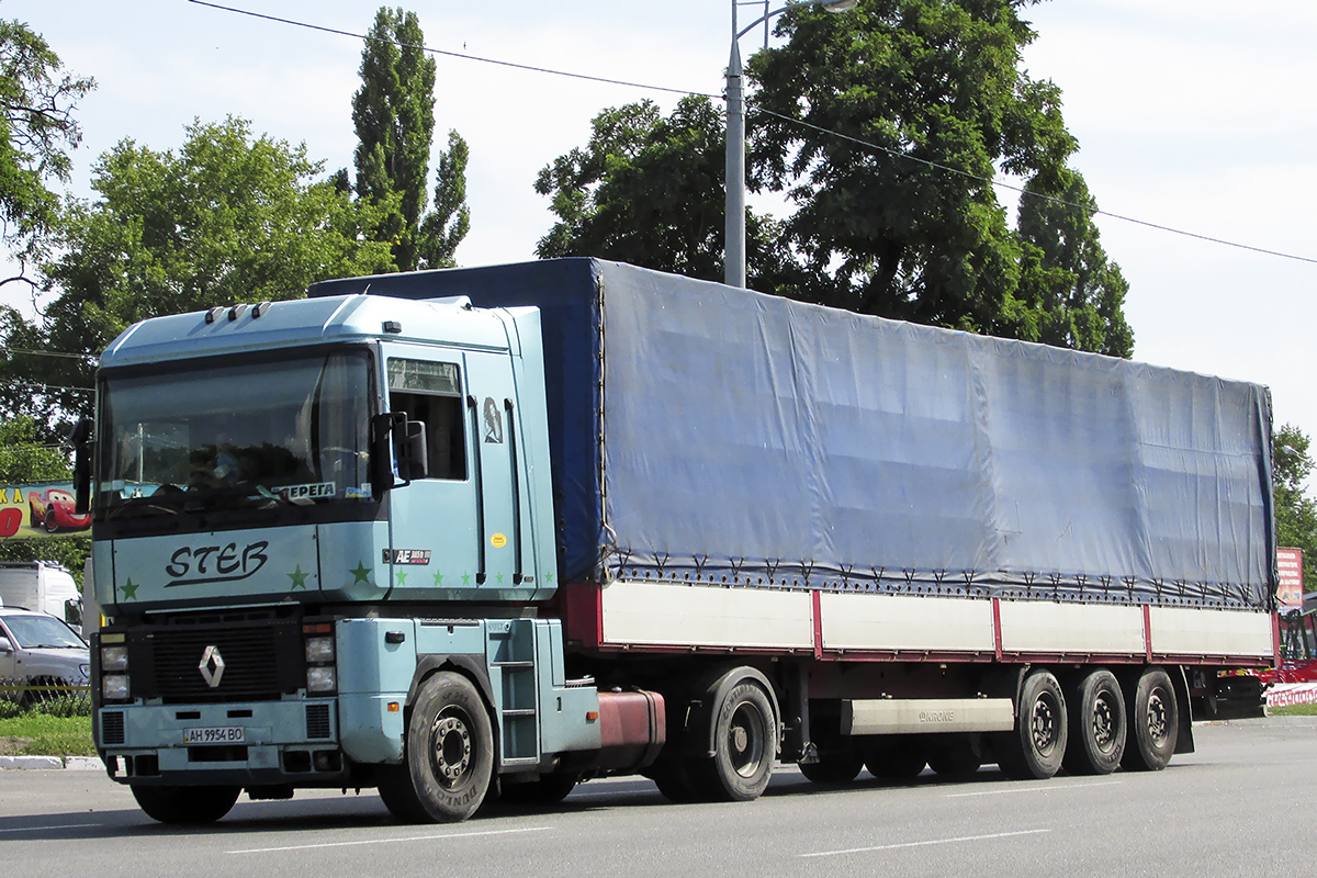 Донецкая область, № АН 9954 ВО — Renault Magnum AE ('1990)