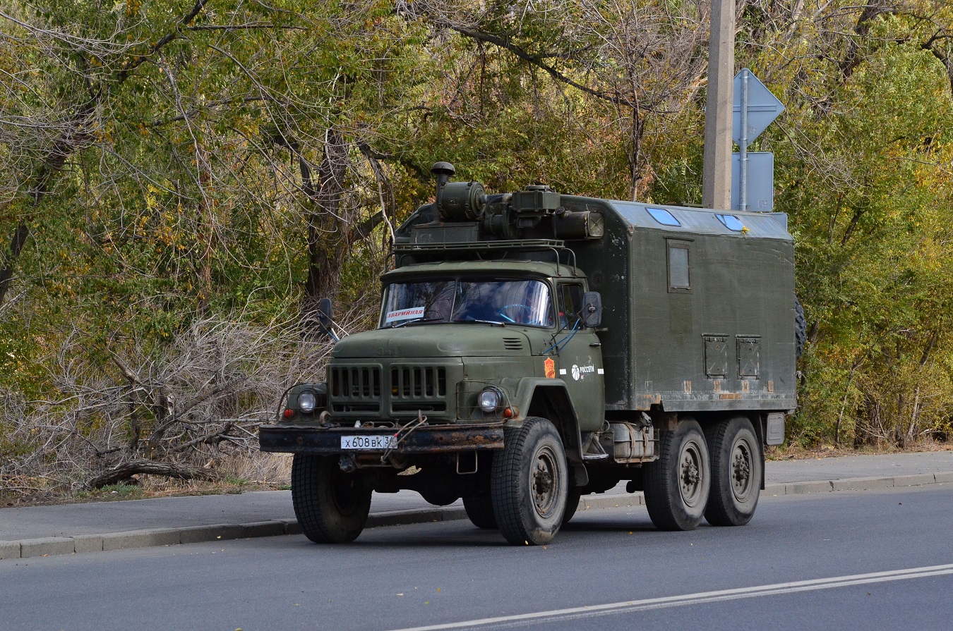 Волгоградская область, № Х 608 ВК 34 — ЗИЛ-131