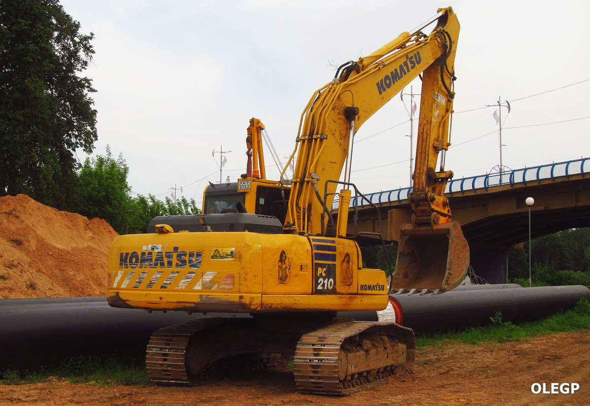 Витебская область, № КА-7 6753 — Komatsu PC210