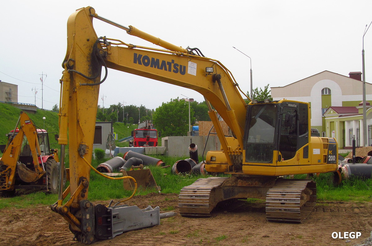 Витебская область, № КА-7 5780 — Komatsu PC200