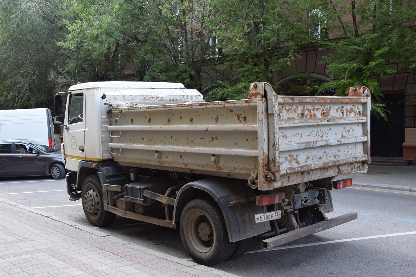 Волгоградская область, № А 676 ЕР 134 — МАЗ-5550B3