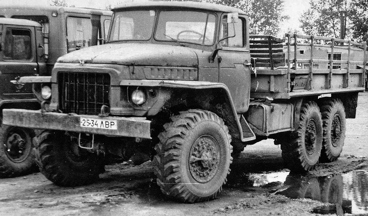 Львовская область, № 2534 ЛВР — Урал-375 (общая модель); Исторические фотографии (до 2000 года) (Львовская область)