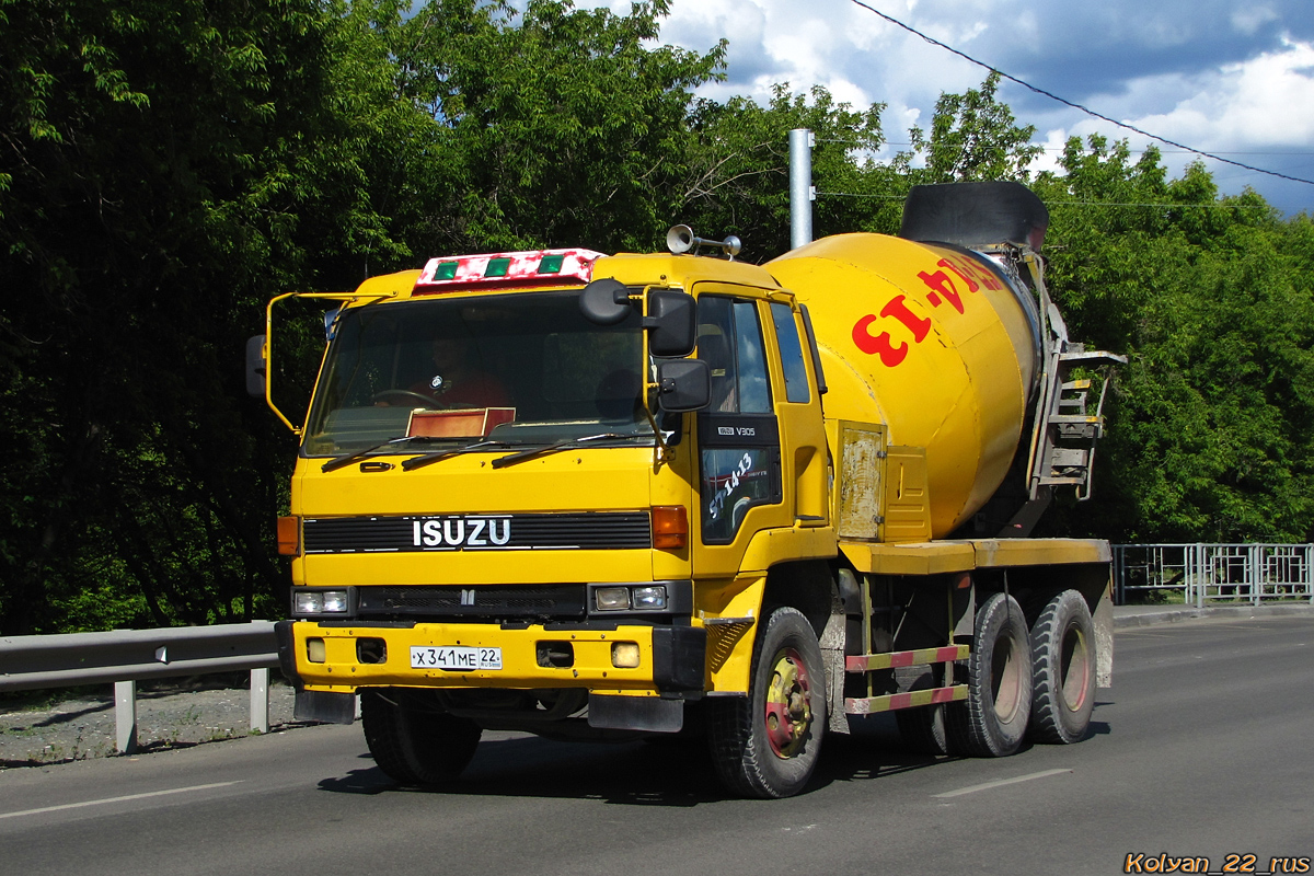 Алтайский край, № Х 341 МЕ 22 — Isuzu V305