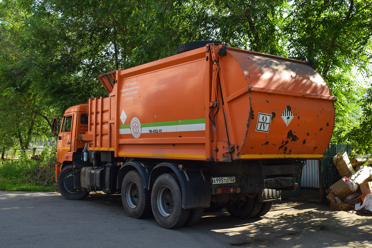 Алтайский край, № А 995 ТО 122 — КамАЗ-65115-50
