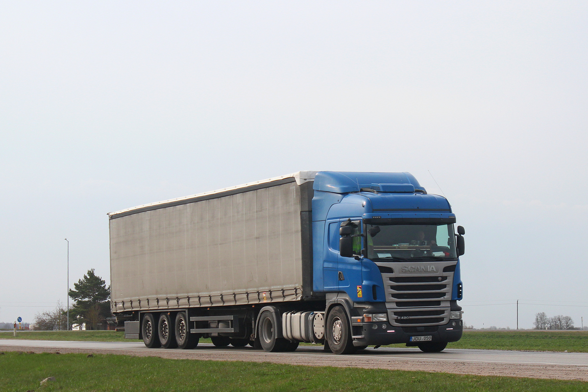 Литва, № JDU 050 — Scania ('2009) R420