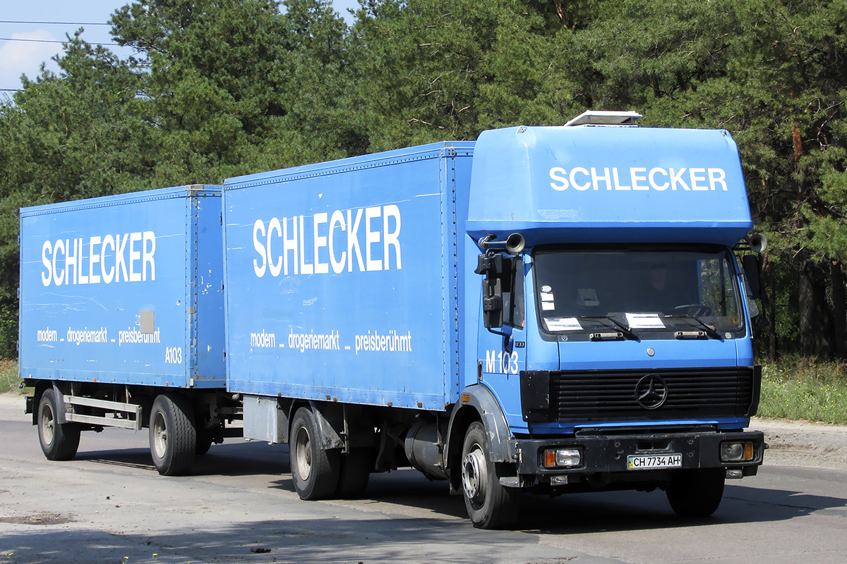 Севастополь, № СН 7734 АН — Mercedes-Benz SK (общ. мод.)
