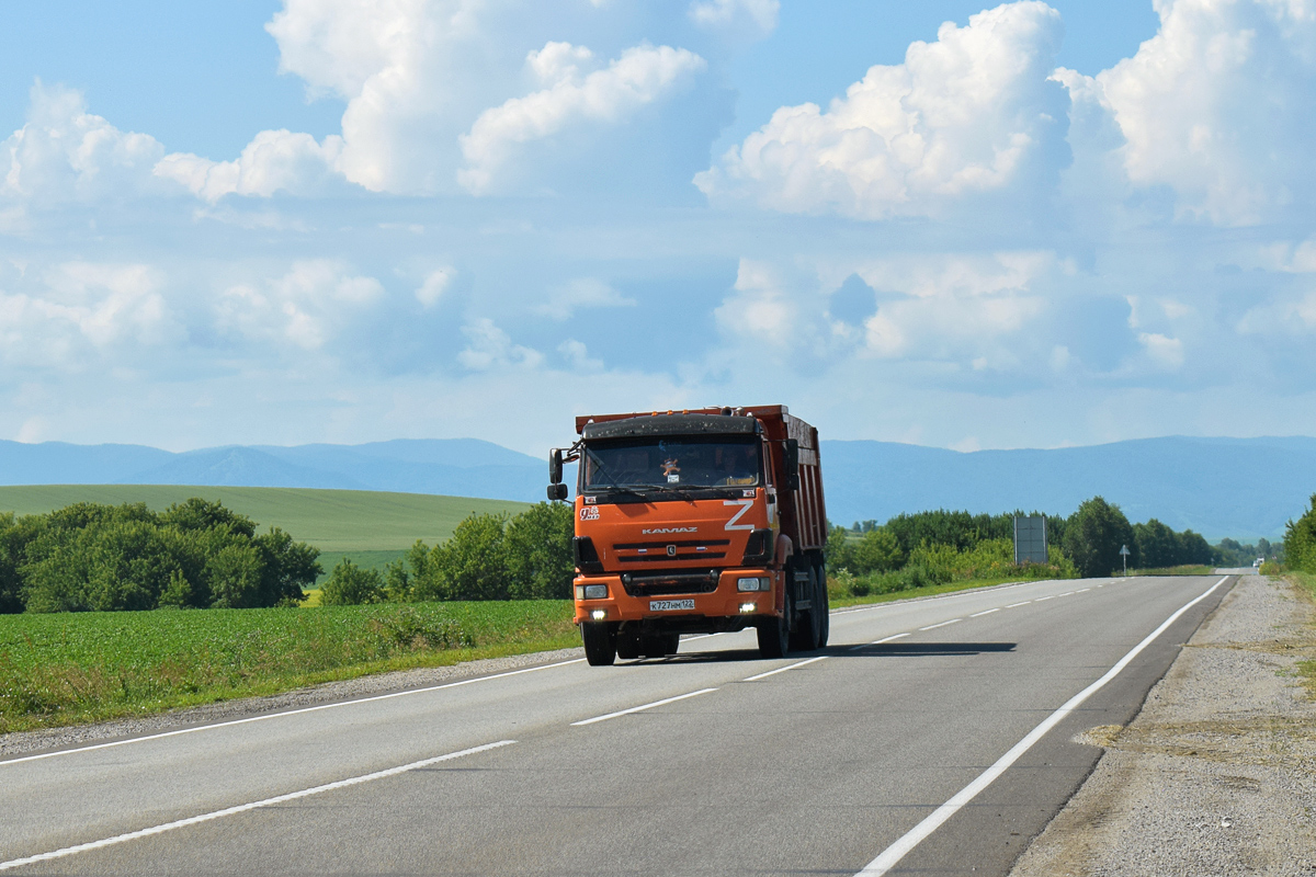 Алтайский край, № К 727 НМ 122 — КамАЗ-65115-A4(23)