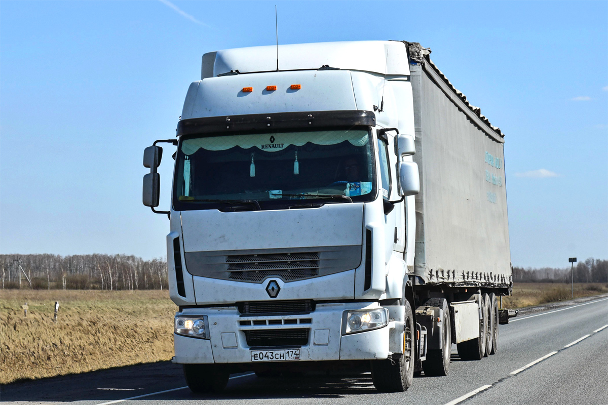 Челябинская область, № Е 043 СН 174 — Renault Premium ('2006)
