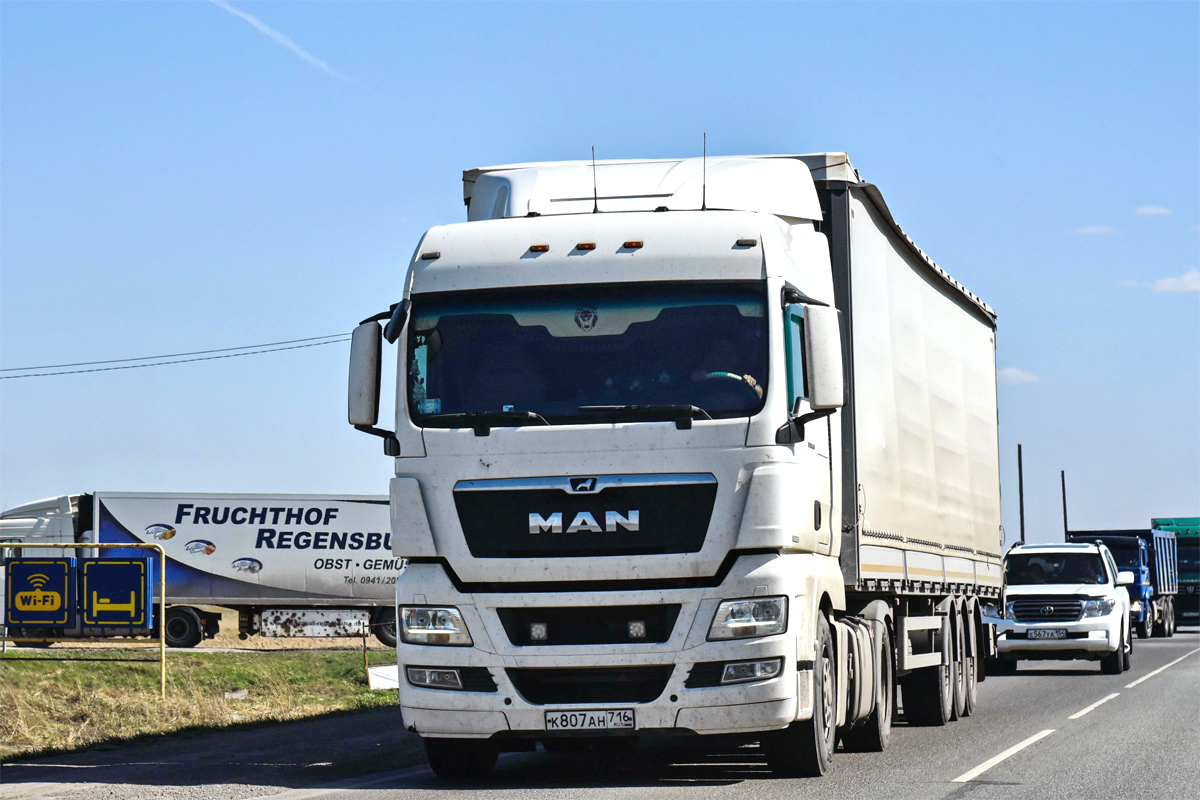Татарстан, № К 807 АН 716 — MAN TGX ('2007) 18.480