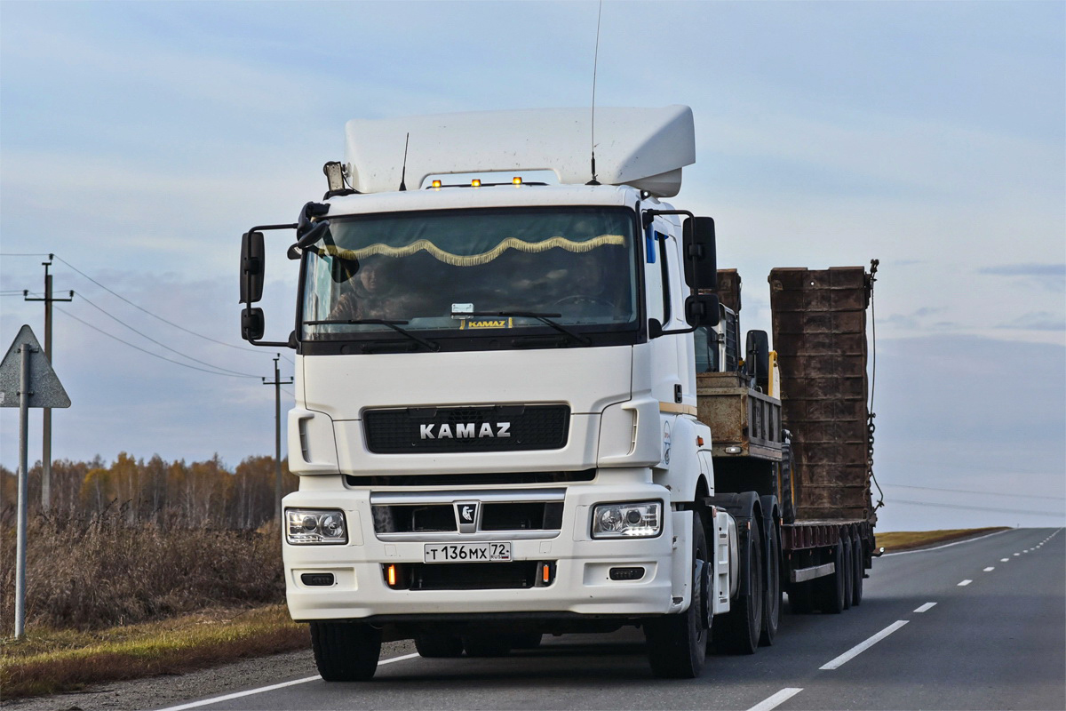 Тюменская область, № Т 136 МХ 72 — КамАЗ-65206-T5(68)