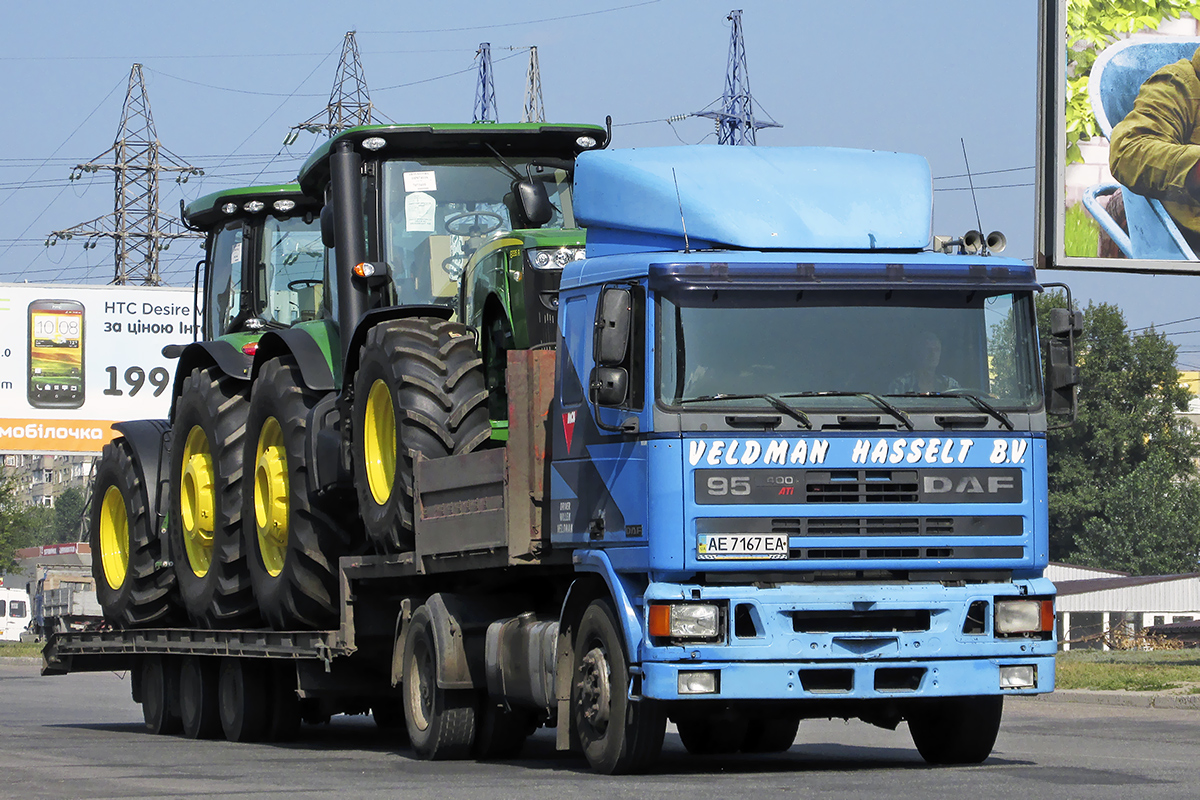 Днепропетровская область, № АЕ 7167 ЕА — DAF 95 FT