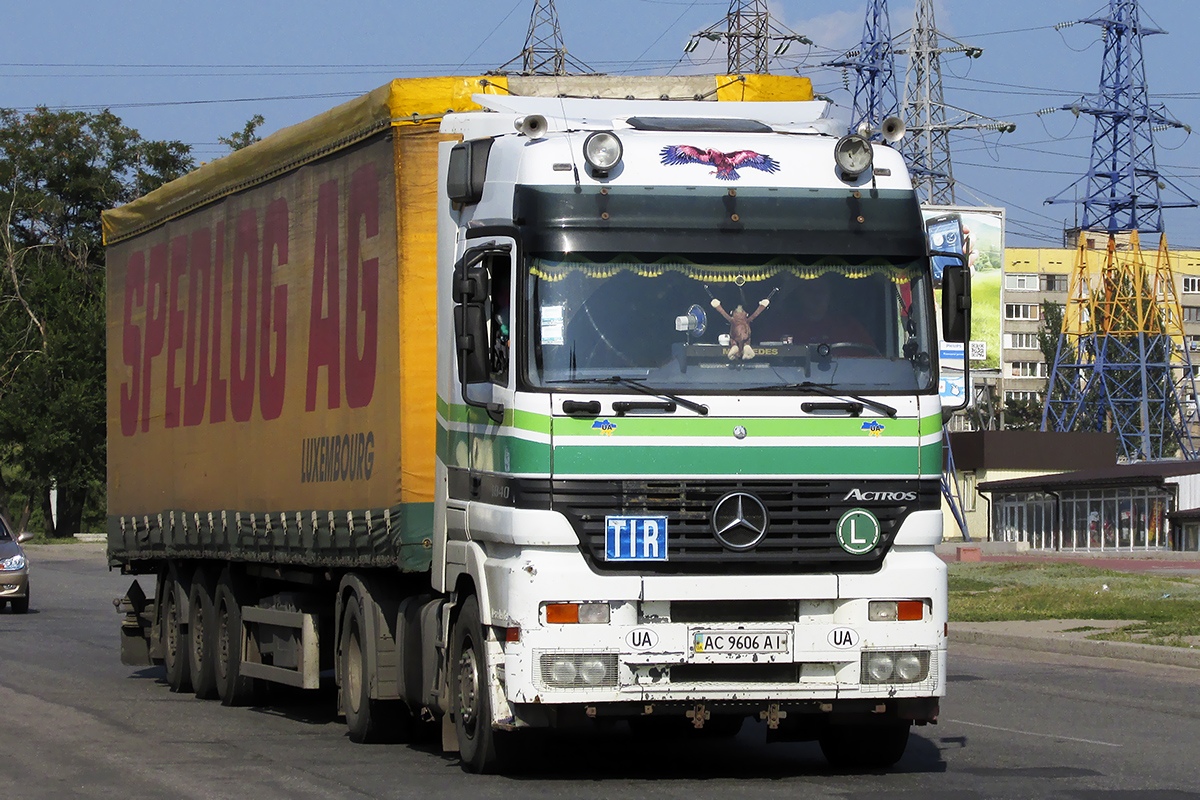Волынская область, № АС 9606 АІ — Mercedes-Benz Actros ('1997) 1840