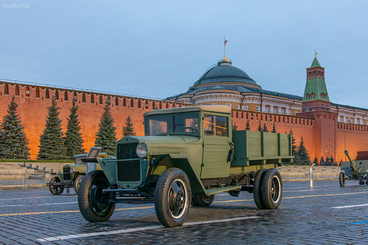Москва, № (77) Б/Н 0213 — ГАЗ-ММ; Москва — Автомобили без номеров; Москва — Музей "Город живых историй" в честь годовщины парада 1941 года